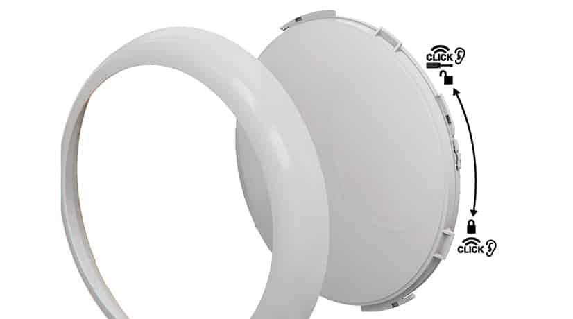 Polo II: Twist & Lock IP65 Bulkhead with Integrated LED Tray - Kosnic ...