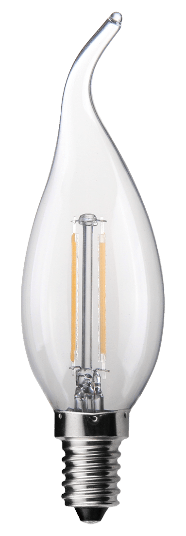 Filament Bent-Tip LED Candle