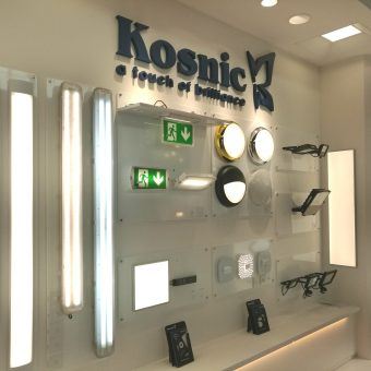 Kosnic magic at EuroLuce, Milan 2017
