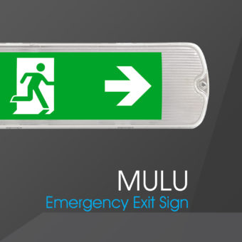 Mulu Emergency Exit Sign