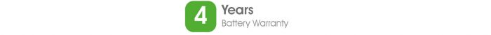 Battery Warranty Graphic